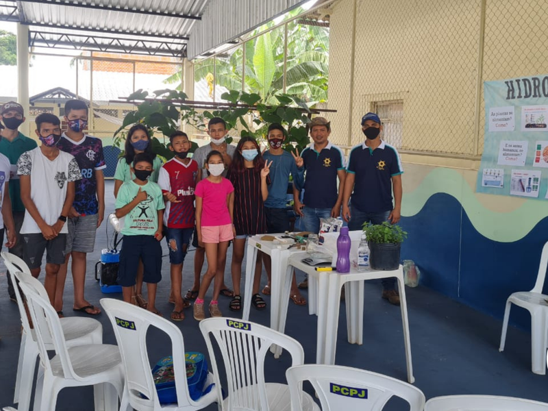 Oficina de Hidropônia